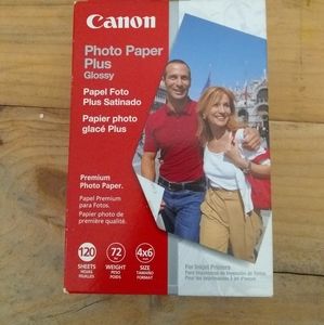 Canon Photo Paper Plus Glossy 120 Sheets 4x6 NEW